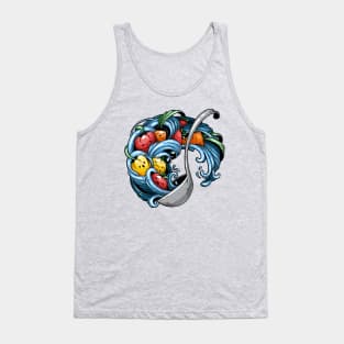 Preparation soup doodle Tank Top